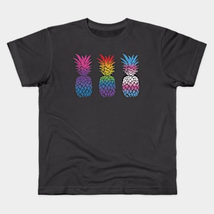 LGBTQ+ Pineapples Kids T-Shirt
